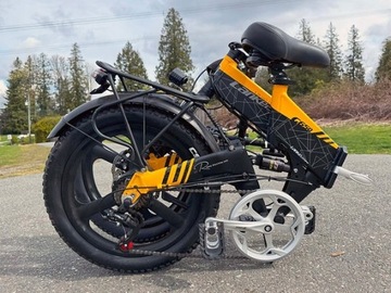 LANKELEISI G650 Складной электрический горный велосипед 500 Вт 12,8 Ач 110 км 35 км/ч