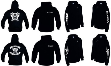 Bluza z kapturem Moto Różne wzory PROJEKT BMW