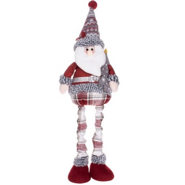 MIKOŁAJ PREZENT NA ŚWIĘTA FIGURKA ŚWIĄTECZNA 65cm