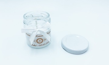 Świeczka - PIERWSZA KOMUNIA ŚWIĘTA - Podziękowania dla GOŚCI KOMUNIJNYCH