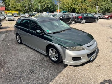 Mazda 6 I Kombi 2.0 MZR 141KM 2003 Mazda 6 Bemowo 2.0 Benzyna, 2003 rok produkcji KOMIS TYSIAK, zdjęcie 1