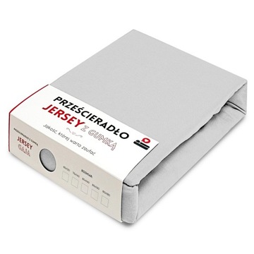 Лист с эластичным 80x180 хлопковым майкой Gaja на сером матрасе