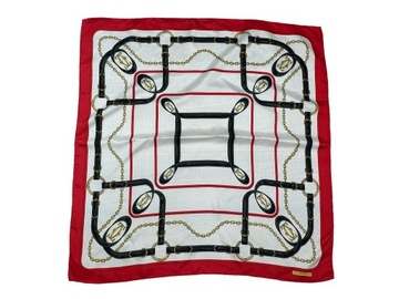 CARTIER APASZKA CHUSTA 100% JEDWAB