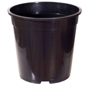 Doniczka okrągła twarda wysoka 27cm - 9,5L - 1szt