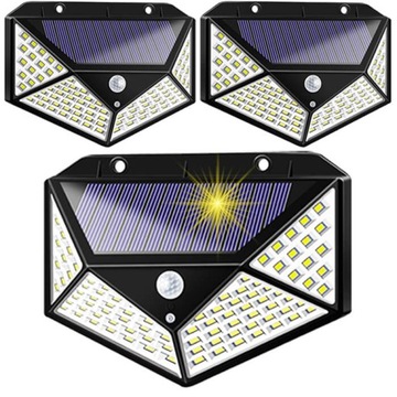 LAMPA SOLARNA Z CZUJNIKIEM RUCH ZMIERZCHU LED