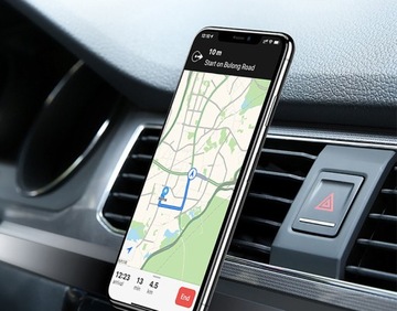 Автомобильный держатель для телефона с магнитной решеткой