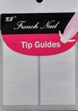 NAKLEJKA DO FRENCHA NR 02 HYBRYDA FRENCH MANICURE