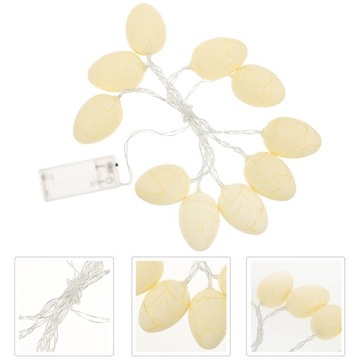 ПАСХАЛЬНЫЙ СВЕТИЛЬНИК С ТРЕСКАННОЙ КОЖЕЙ ЯЙЦА LED