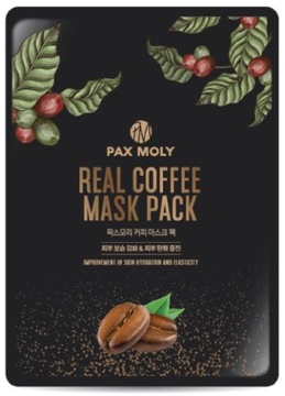 Pax Moly maska w płachcie z ekstraktem z kawy 25ml