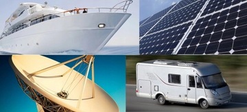 Большая фотоэлектрическая солнечная батарея AGM 180 Ач