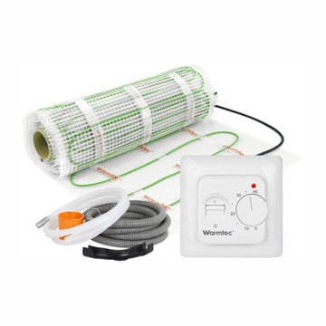 Mata grzewcza grzejna pod płytki zestaw Warmtec 100W/m2 DSE-60/T73 6m2