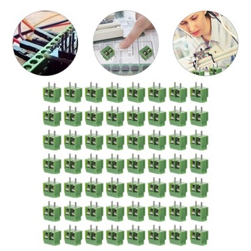 ЗАЖИМЫ ВИНТОВЫЕ 1 2 3 БЛОК 80 ШТ.