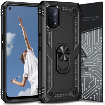 CASE ETUI PANCERNE + SZKŁO do OPPO A54 5G / A74 5G
