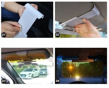 АВТОМОБИЛЬНЫЙ СОЛНЦЕЗАЩИТНЫЙ КОЗЫРЕК АВТОМОБИЛЬ ДЕНЬ НОЧЬ