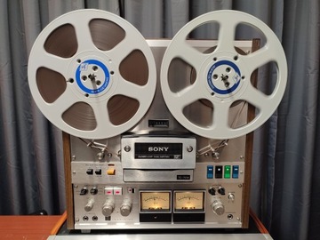 Катушечный магнитофон SONY TC-755A + катушки с лентой