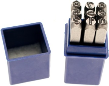 NUMERATORY CYFRY NUMERATOR ZNACZNIK 4 mm