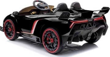 АВТОМОБИЛЬНЫЙ LAMBORGHINI VENENO АККУМУЛЯТОР 12В 4x45ВТ ДИСТАНЦИОННЫЙ