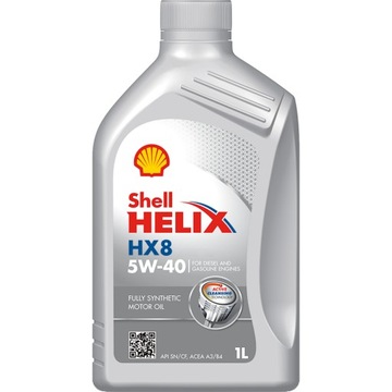 Olej Shell Helix HX8 Synthetic 5W-40 (1L)