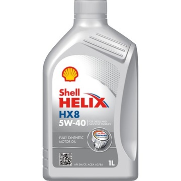 Масло Shell Helix HX8 Synthetic 5W-40 (1л)