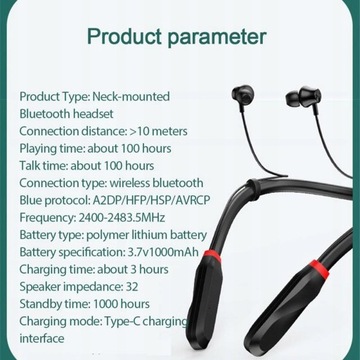 НАУШНИКИ BLUETOOTH ЧЕРНЫЕ