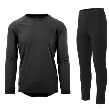 Komplet Bielizna Termoaktywna Helikon-Tex US LEVEL 1 Czarna 3XL
