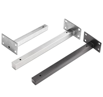 КРОНШТЕЙН ДЛЯ ПОЛКИ 50см Матовая стальINOX