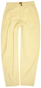 LEE spodnie HIGH WAIST yellow CHINO _ W28 L33