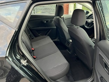 Seat Leon III Hatchback 1.6 TDI CR 105KM 2014 Seat Leon Opłacony Dwustrefowy klimatronic, zdjęcie 7