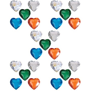 Витражи с призмой в форме сердца Хрустальное сердце.