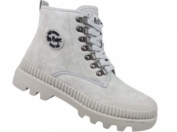 LEE COOPER УЛИЧНАЯ ОБУВЬ TRAPERS WORKERS СЕРАЯ