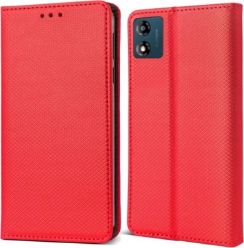 ЧЕХОЛ ДЛЯ MOTOROLA MOTO E13 МАГНИТ SMART CASE + СТЕКЛО