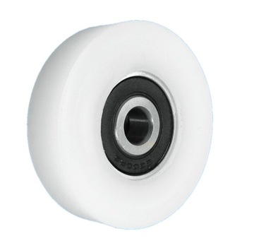 Rolka z tworzywa z łożyskiem fi 60mm fi 10mm