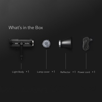 Светодиодная видеолампа Godox SL300II Studio мощностью 320 Вт.