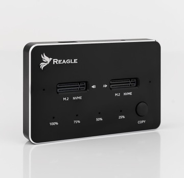 Станция клонирования твердотельных накопителей NVME PCIe M.2 Адаптер USB-C 3.2 M2 до 4 ТБ, 10 Гбит/с