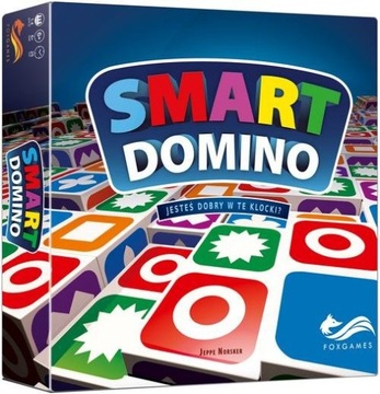 SMART DOMINO GRA PLANSZOWA LOGICZNA KOSTKI