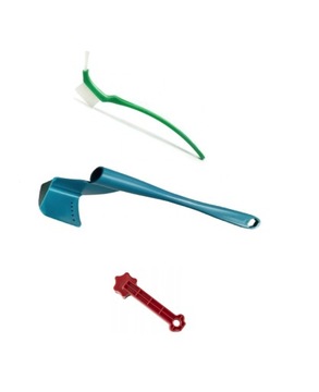 ZESTAW łopatka usuwacz ciasta szczoteczka do VORWERK THERMOMIX TM6 TM5 TM31