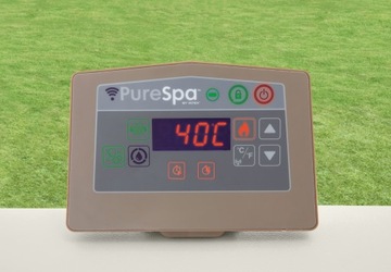 Spa ogrodowe Intex 28446 175x175x71cm Wi-Fi Pompa Generator chloru Filtry