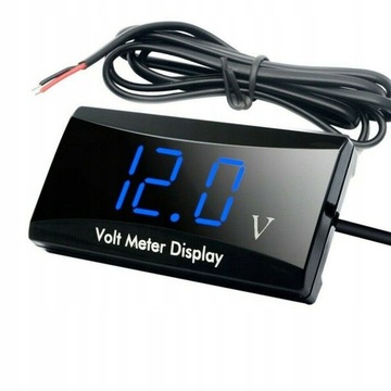MODUŁ PANELOWY WOLTOMIERZ AMPEROMIERZ 12V LED
