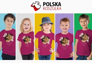 ФУТБОЛКА КОШКИ КОТЯТА ФУТБОЛКА 140 146 КАЧЕСТВО КАЧЕСТВО