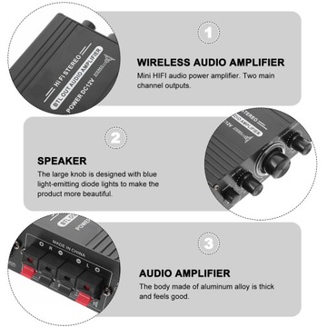 1 шт., мини-цифровой аудиоусилитель, профессиональный