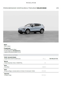 Volvo 2026 NOWE VOLVO EX30, zdjęcie 9