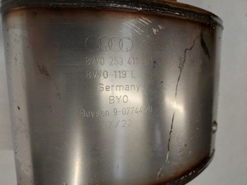 Audi RS4 8W0253611T 8W0253612E 8W0253411AD Полная система глушителя