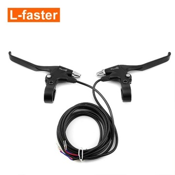 Aluminium Electric Brake Lever Black V Braking Sensor Discbrake Handle Powe
