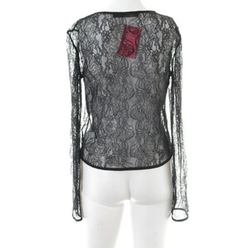 ZARA Koronkowy top Rozm. EU 36 czarny Lace Top