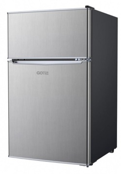 GOTIE GLZ-85I ПОДСТОЛЬНЫЙ ХОЛОДИЛЬНИК INOX SILVER 84см x48,6см x53,6см