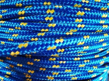 Веревка анкерного троса 8 мм с аксессуарами 10 м.