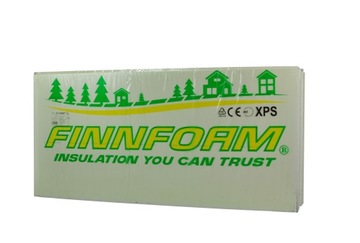 Плиты Finnfoam STYRODUR XPS 8 см, фреза, 2 шт. 1,45 м2 пенополистирол XPS STRONG
