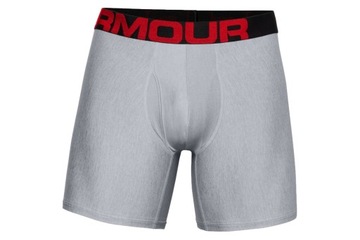 UNDER ARMOUR CHARGED TECH 6IN 2 PACK _S_ Męskie Bokserki