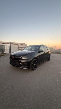 Mercedes Klasa M W166 Off-roader AMG 63 AMG 4MATIC 525KM 2014 Mercedes-Benz ML Mercedes-Benz ML W166 (2011 - 2015) 5.5 ML63 amg Brabus 7, zdjęcie 6