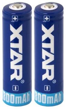 Xtar 14500/AA/R6 3,7В Литий-ионный аккумулятор 800мАч с защитой - 1 шт.